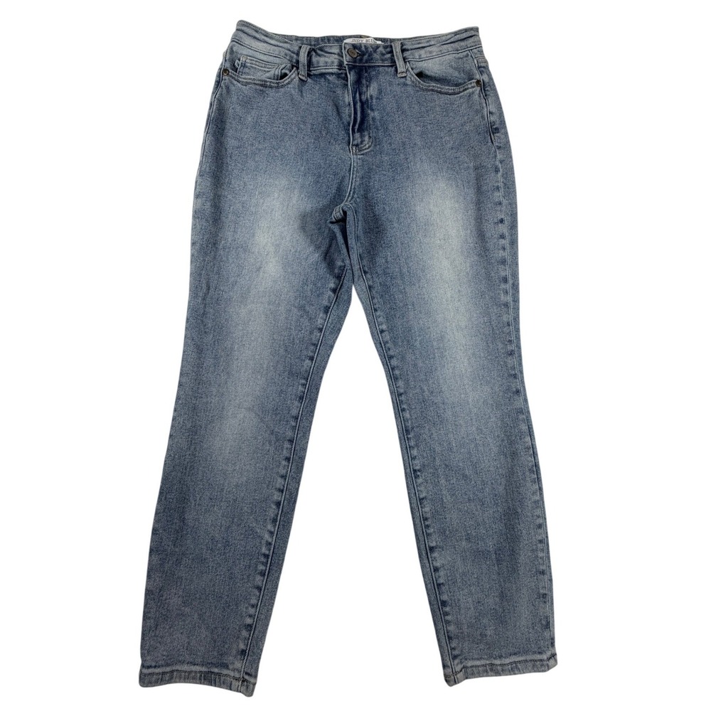 Judy Blue High Rise Slim Fit‎ Light Wash Stretch Denim Jeans Size 31